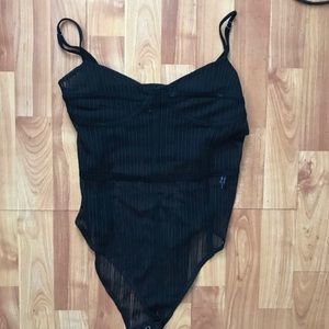 Black Lace Bodysuit